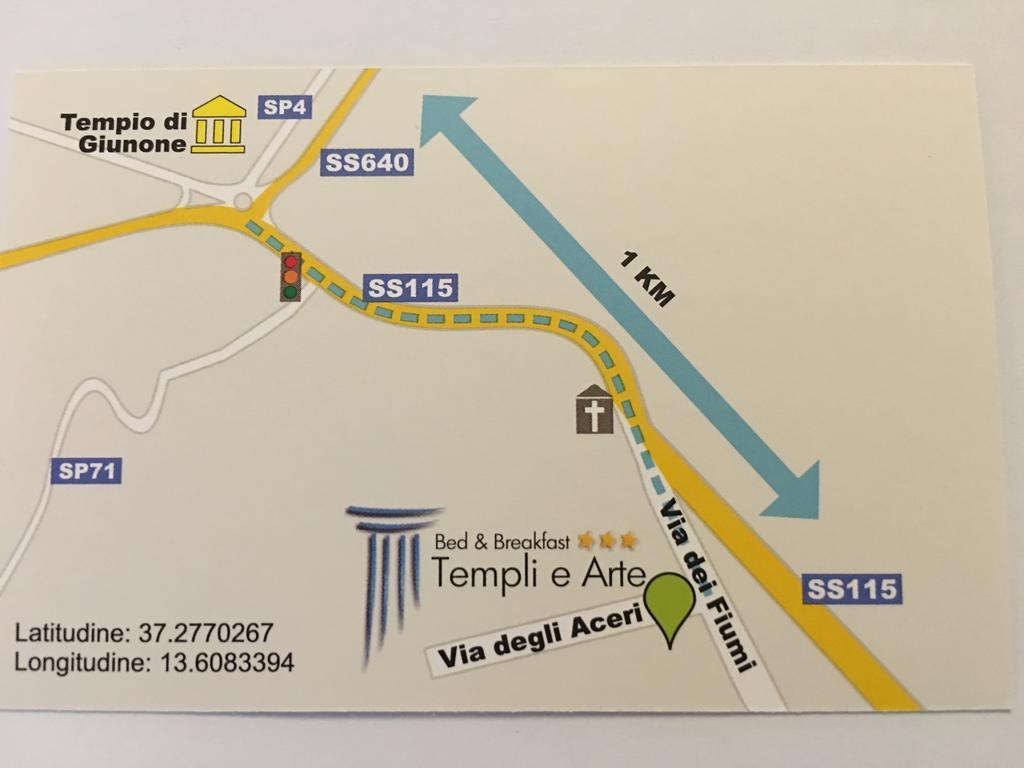 B&B Templi E Arte Villaggio Mosè Kültér fotó